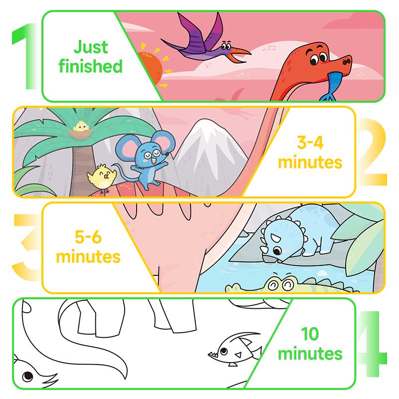 Montessorieinstien™ Water Color Books